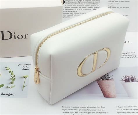 dior lipstick case white|christian dior lipstick bag.